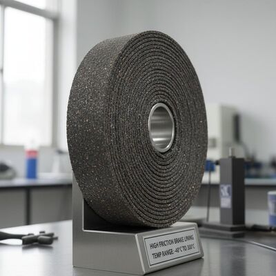 2.5kg 브레이크 라이닝 롤, 고마찰 성능, 온도 범위 -40°C ~ +300°C
