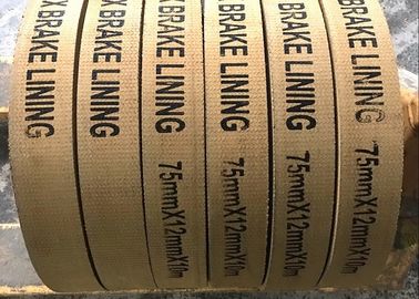 계류 권양기 윈치 슈가 밀에 대해 늘어서는 주문 제작된 비 석면 우븐 브레이크